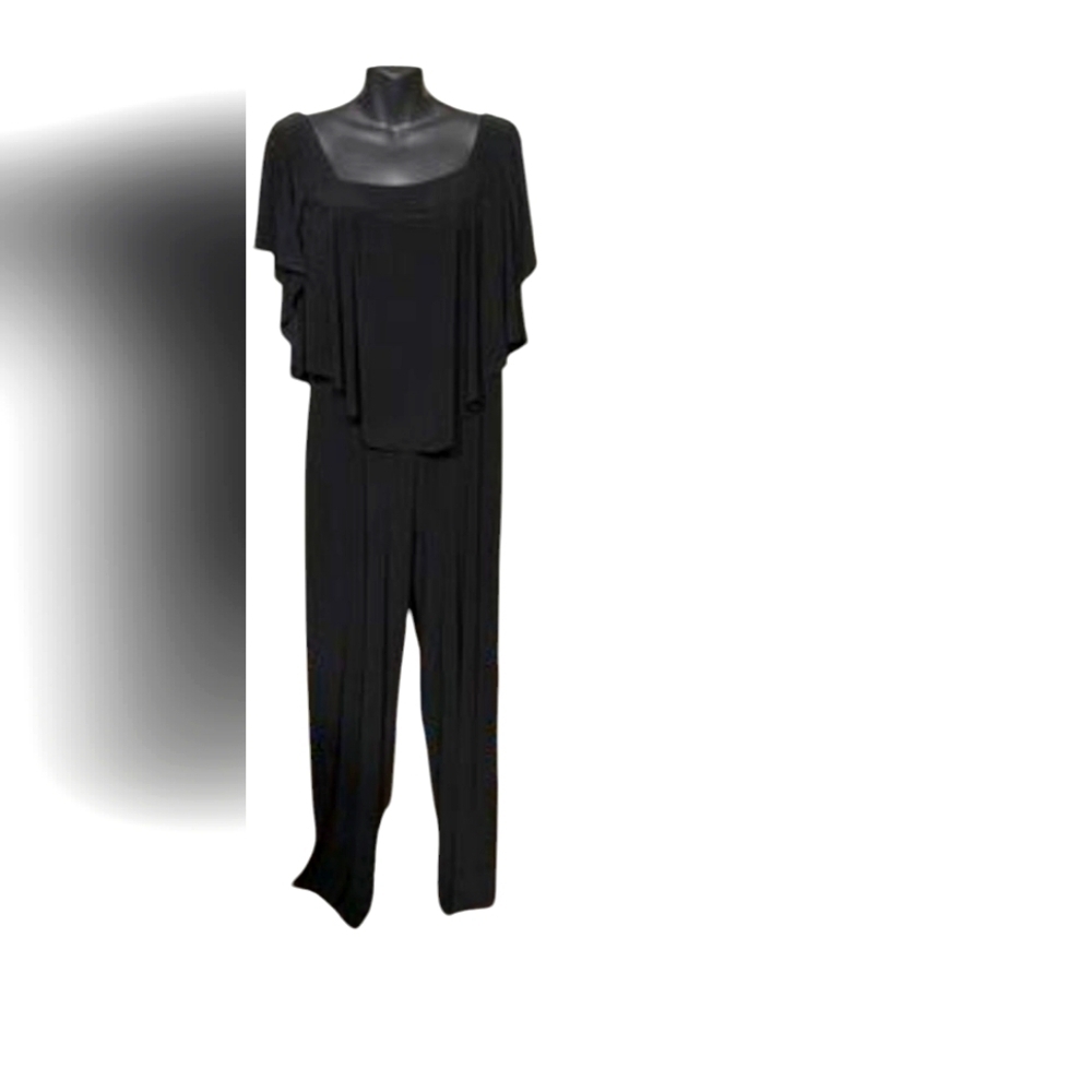 Soho Elegant Black Women's Jumpsuit One Piece XL